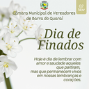 02 DE NOVEMBRO - DIA DE FINADOS