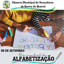 08 DE SETEMBRO - DIA MUNDIAL DA ALFABETIZAÇÃO