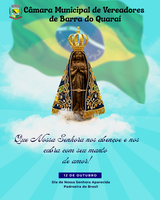 12 DE OUTUBRO - DIA DE NOSSA SENHORA APARECIDA