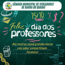 15 de Outubro: Dia do Professor 15 de Outubro: Dia do Professor