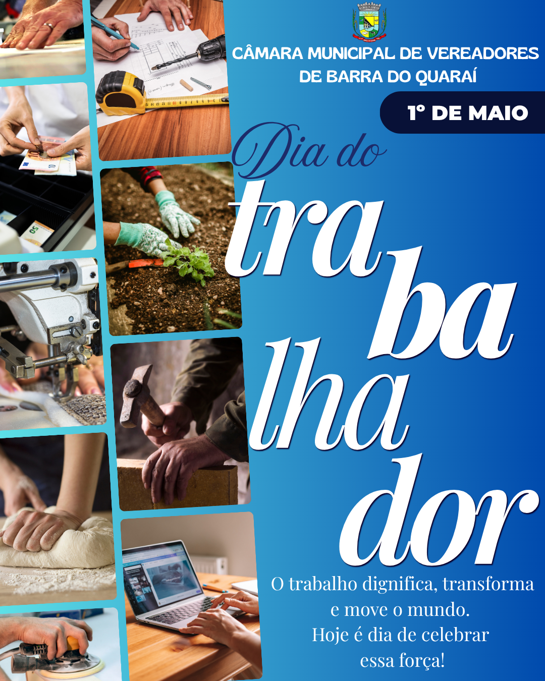 1° DE MAIO - DIA DO TRABALHADOR
