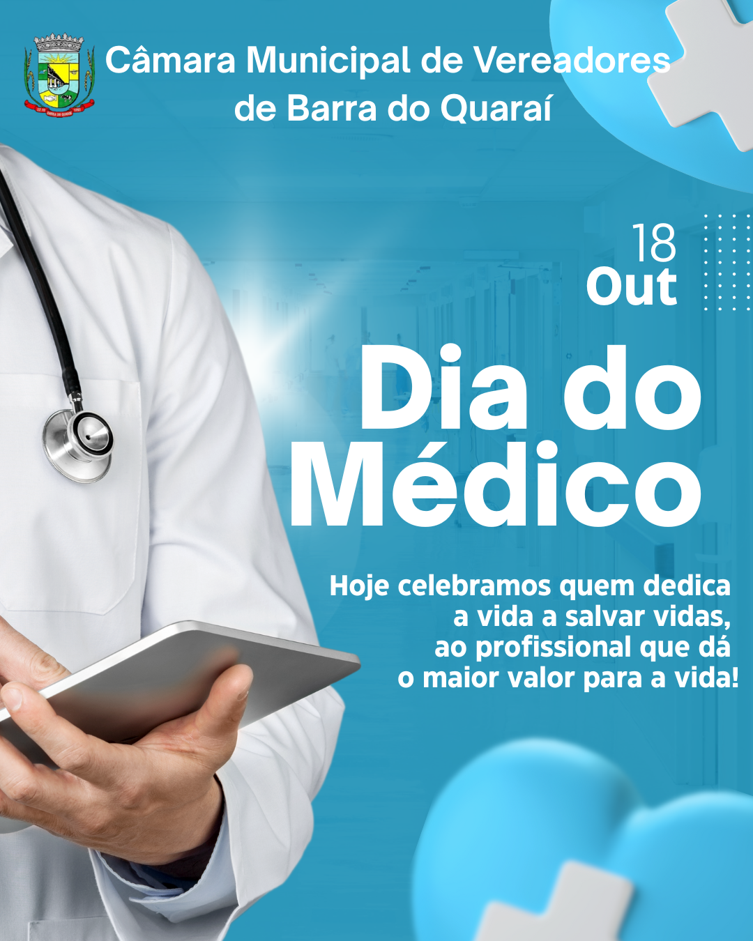 🩺 18 DE OUTUBRO - DIA DO MÉDICO