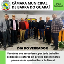 1º DE OUTUBRO - DIA NACIONAL DO VEREADOR