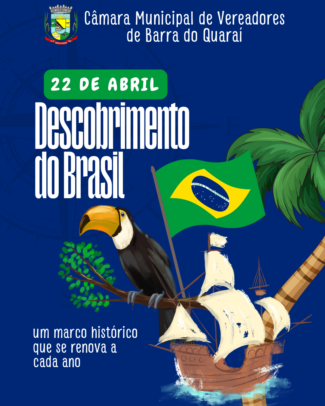 22 DE ABRIL – DESCOBRIMENTO DO BRASIL