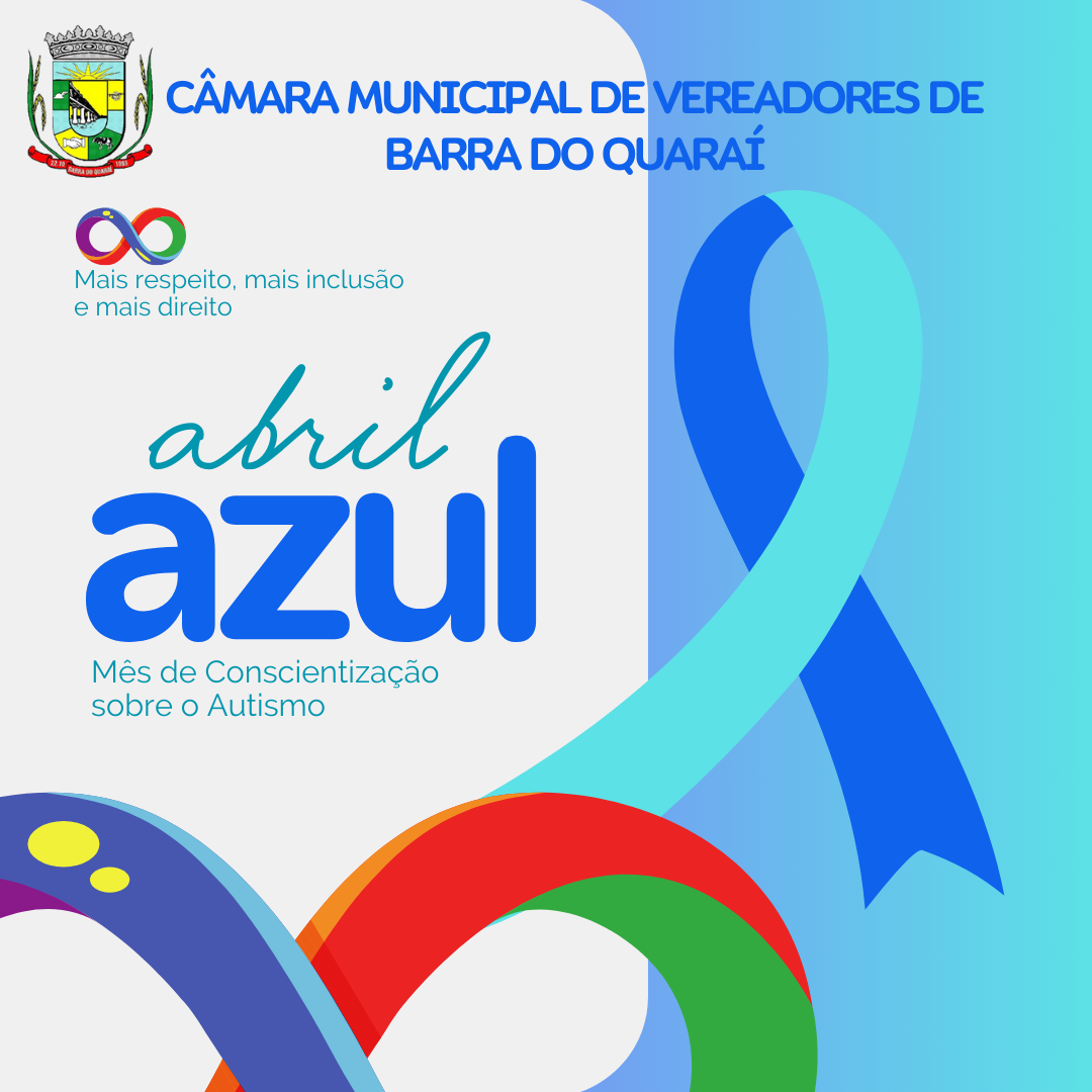 ABRIL AZUL - MÊS DE CONSCIENTIZAÇÃO SOBRE O AUTISMO