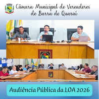 AUDIÊNCIA PÚBLICA - LOA 2026
