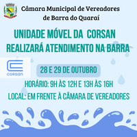 AVISO À COMUNIDADE BARRENSE - CORSAN