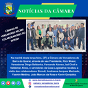 CÂMARA DE VEREADORES RECEBE COLABORADORES DO SICREDI CÂMARA DE VEREADORES RECEBE COLABORADORES DO SICREDI