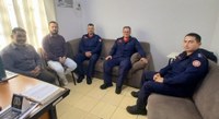 CÂMARA DE VEREADORES RECEBE VISITA DO COMANDO  DOS BOMBEIROS MILITARES DA REGIÃO