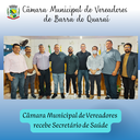 CÂMARA MUNICIPAL DE VEREADORES RECEBE SECRETÁRIO DA SAÚDE CÂMARA MUNICIPAL DE VEREADORES RECEBE SECRETÁRIO DA SAÚDE