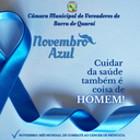 CAMPANHA NOVEMBRO AZUL: MÊS MUNDIAL DE COMBATE AO CÂNCER DE PRÓSTATA