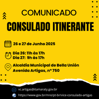 CONSULADO ITINERANTE A BELLA UNIÓN- URUGUAY