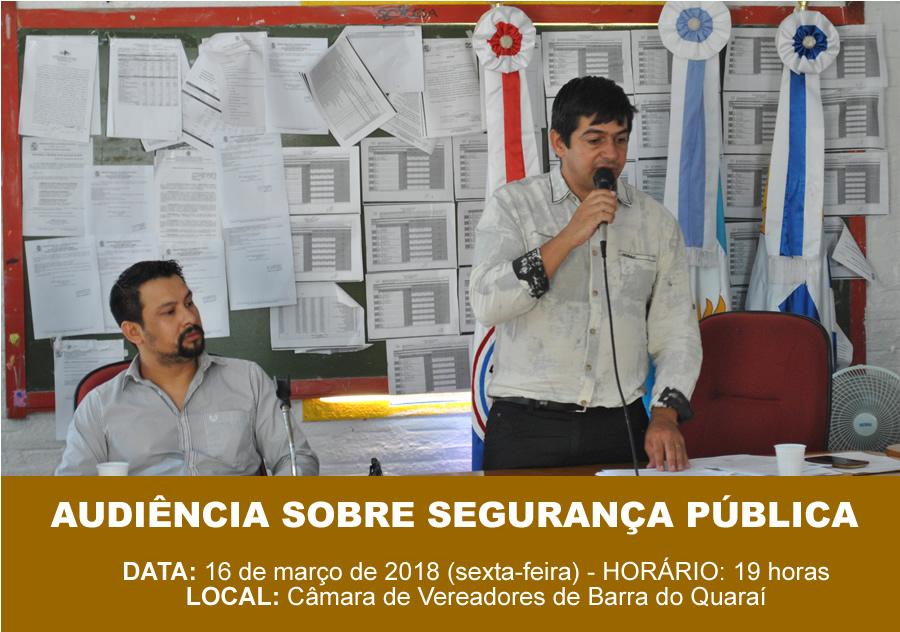 Convite Audiência Pública