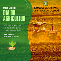 DIA 28 DE JULHO: DIA DO AGRICULTOR