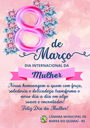 HOMENAGEM AO DIA INTERNACIONAL DA MULHER HOMENAGEM AO DIA INTERNACIONAL DA MULHER