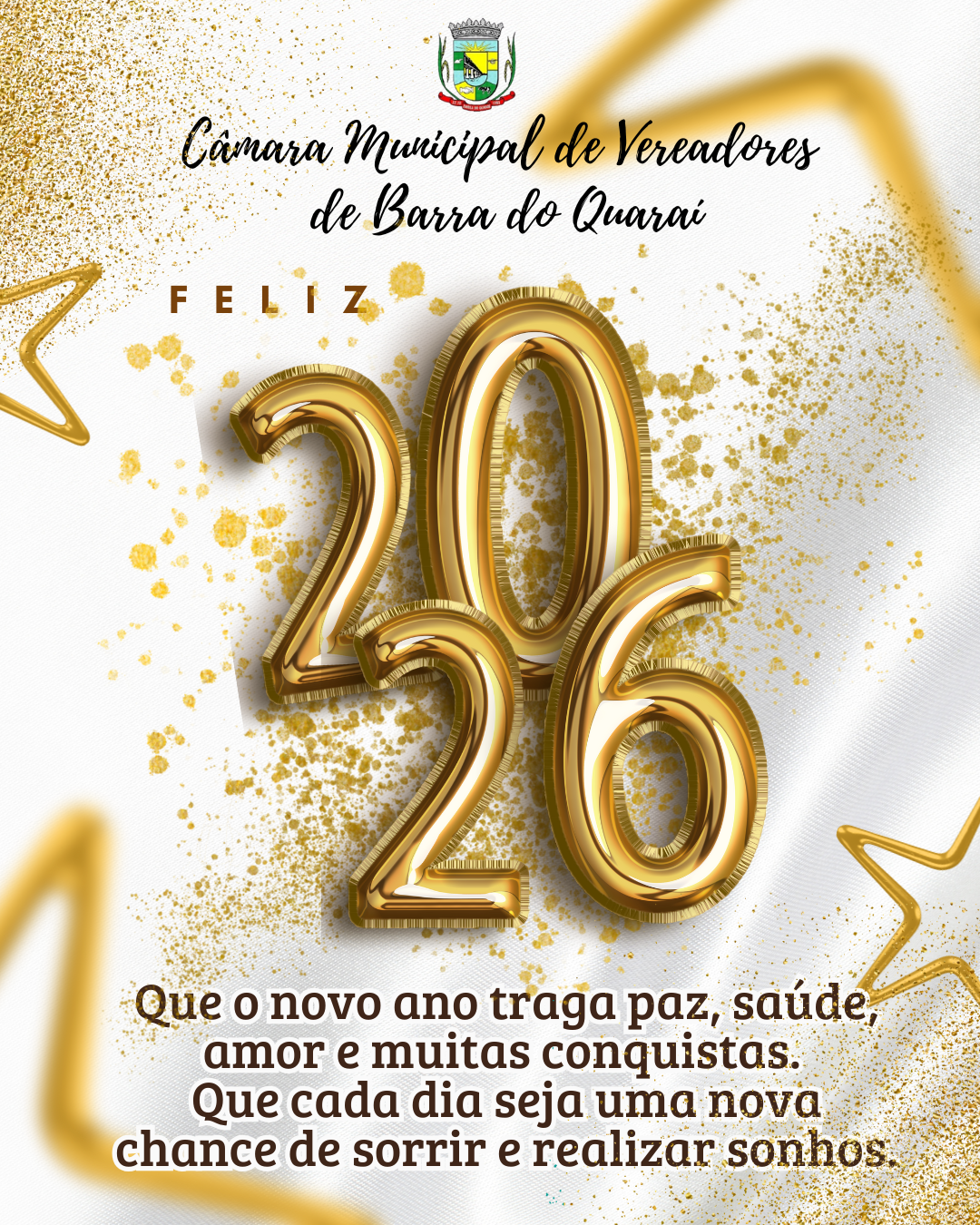 MENSAGEM DE FINAL DE ANO À COMUNIDADE