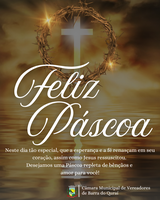 MENSAGEM - FELIZ PÁSCOA