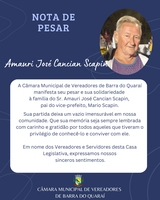 NOTA DE PESAR