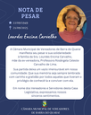 NOTA DE PESAR NOTA DE PESAR