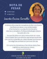 NOTA DE PESAR
