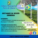 PAUTA SESSÃO ORDINÁRIA N° 25/2025 PAUTA SESSÃO ORDINÁRIA N° 25/2025