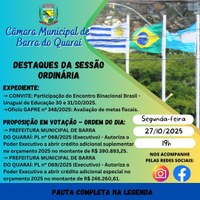 PAUTA SESSÃO ORDINÁRIA N° 35/2025