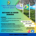 PAUTA SESSÃO ORDINÁRIA N° 36/2025