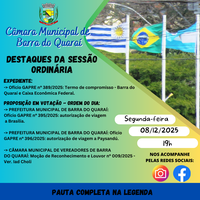 PAUTA SESSÃO ORDINÁRIA N° 41/2025