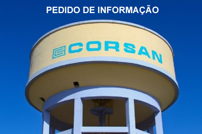 Pedido de Informação à CORSAN