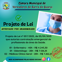 PROJETO DE LEI N° 057/2025 - APROVADO POR UNANIMIDADE