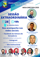 SESSÃO EXTRAORDINÁRIA N° 02/2025