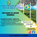SESSÃO ORDINÁRIA Nº 034/2024 SESSÃO ORDINÁRIA Nº 034/2024