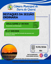 SESSÃO PLENÁRIA ORDINÁRIA N° 13/2026