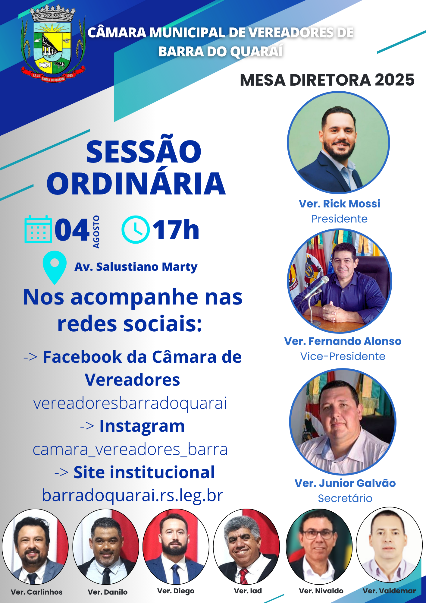 SESSÃO PLENÁRIA ORDINÁRIA Nº 023/2025
