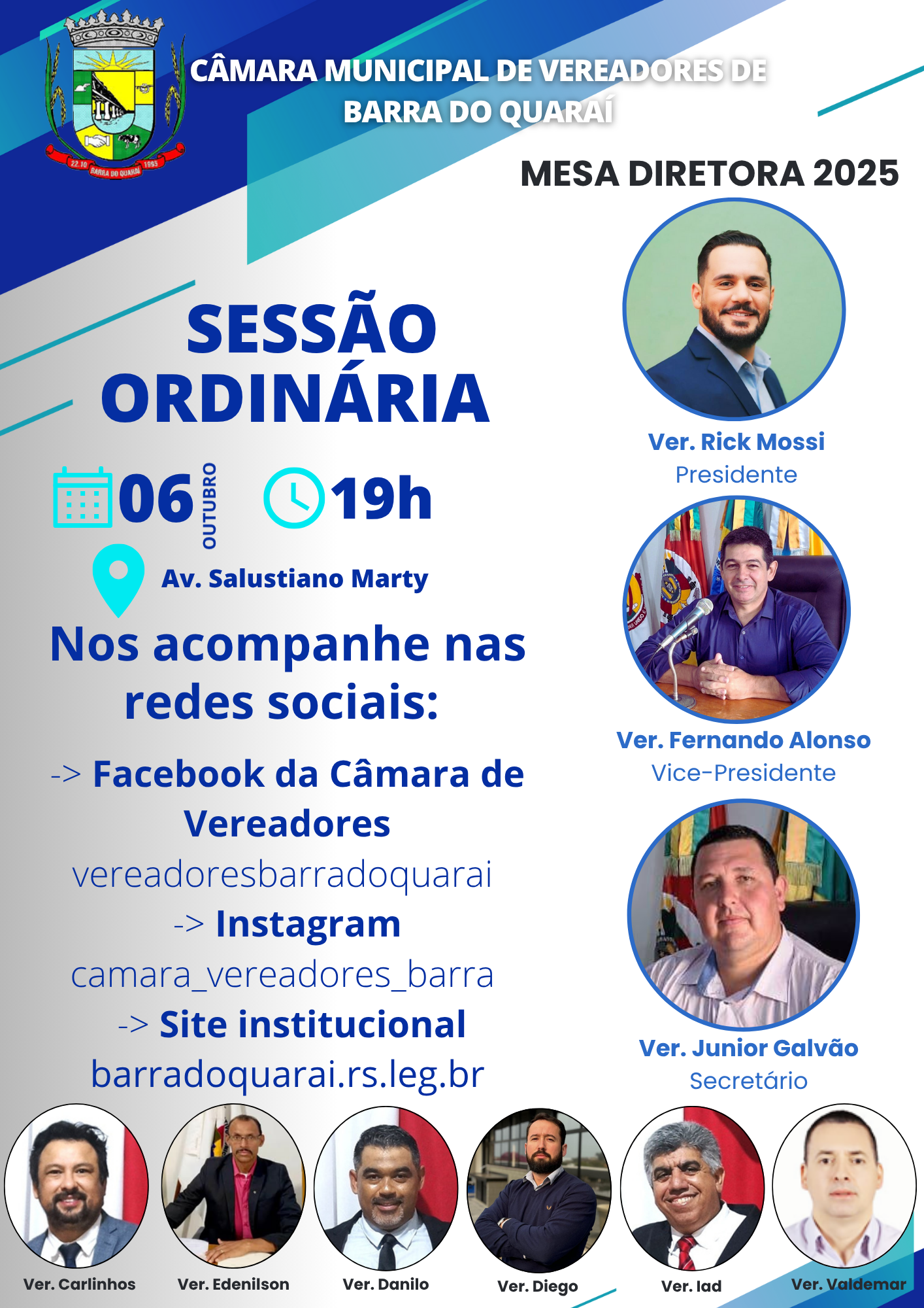 SESSÃO PLENÁRIA ORDINÁRIA Nº 032/2025