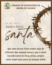SEXTA-FEIRA SANTA SEXTA-FEIRA SANTA