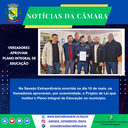 VEREADORES APROVAM PLANO INTEGRAL DE EDUCAÇÃO EM BARRA DO QUARAÍ