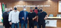 VEREADORES PARTICIPARAM DA REUNIÃO DA ULFRO EM SÃO BORJA